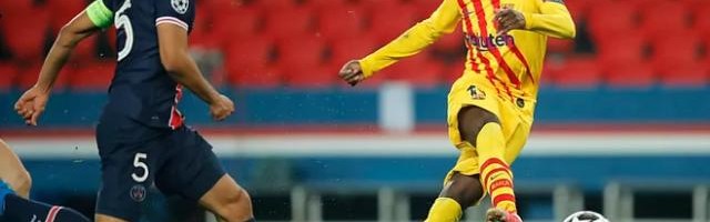 爱游戏官网-送走登贝莱迎奥巴梅扬？巴萨又在玩转会窗生死时速